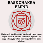 Chakra Essential Oil Blend - Base Chakra