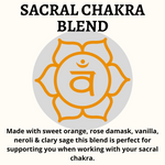 Chakra Essential Oil Blend - Sacral Chakra