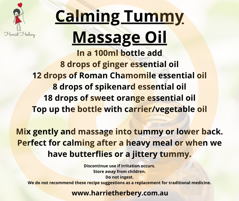 Calming Tummy Massage Oil