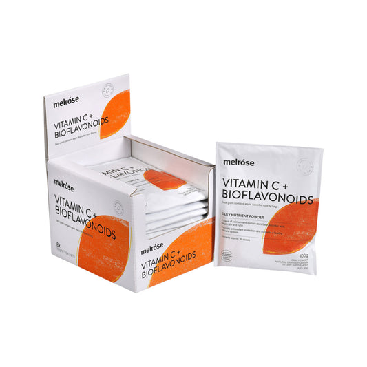 Vitamin C - Melrose Vitamin C plus Bioflavonoids 100gm - Harriet Herbery