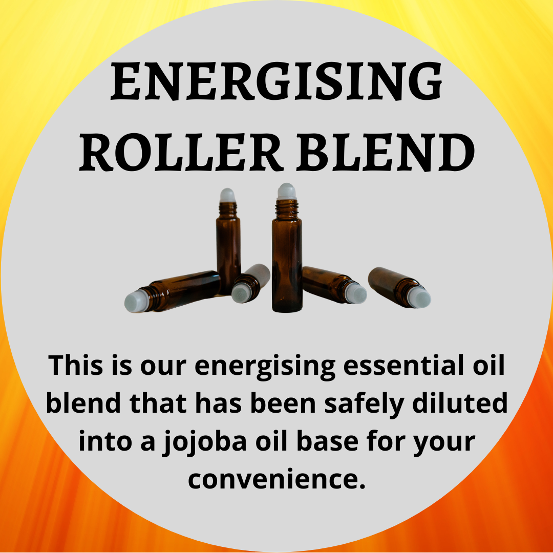 Energising Essential Oil Blend - Roller - 15ml