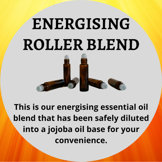 Energising Essential Oil Blend - Roller - 15ml