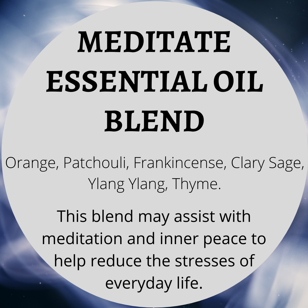 Meditate Essential Oil Blend - 15ml