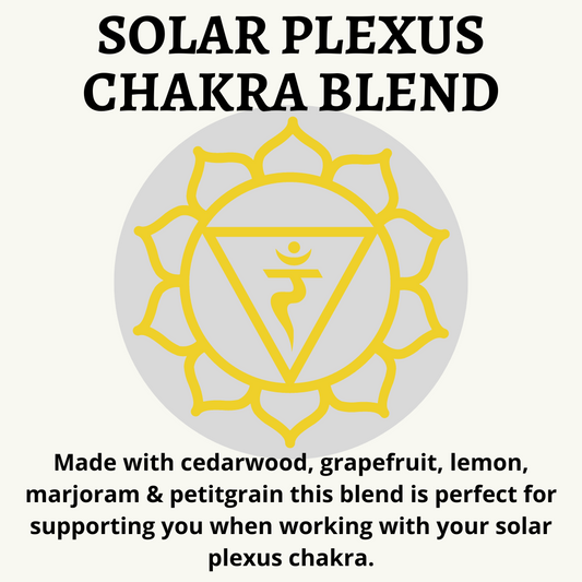 Chakra Essential Oil Blend - Solar Plexus Chakra
