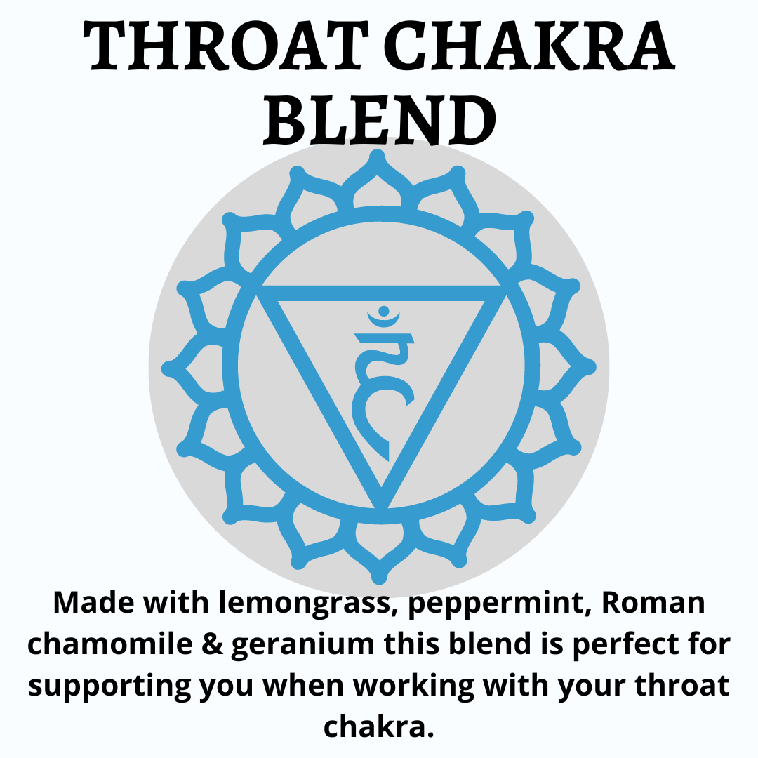 Chakra Essential Oil Blend - Throat Chakra